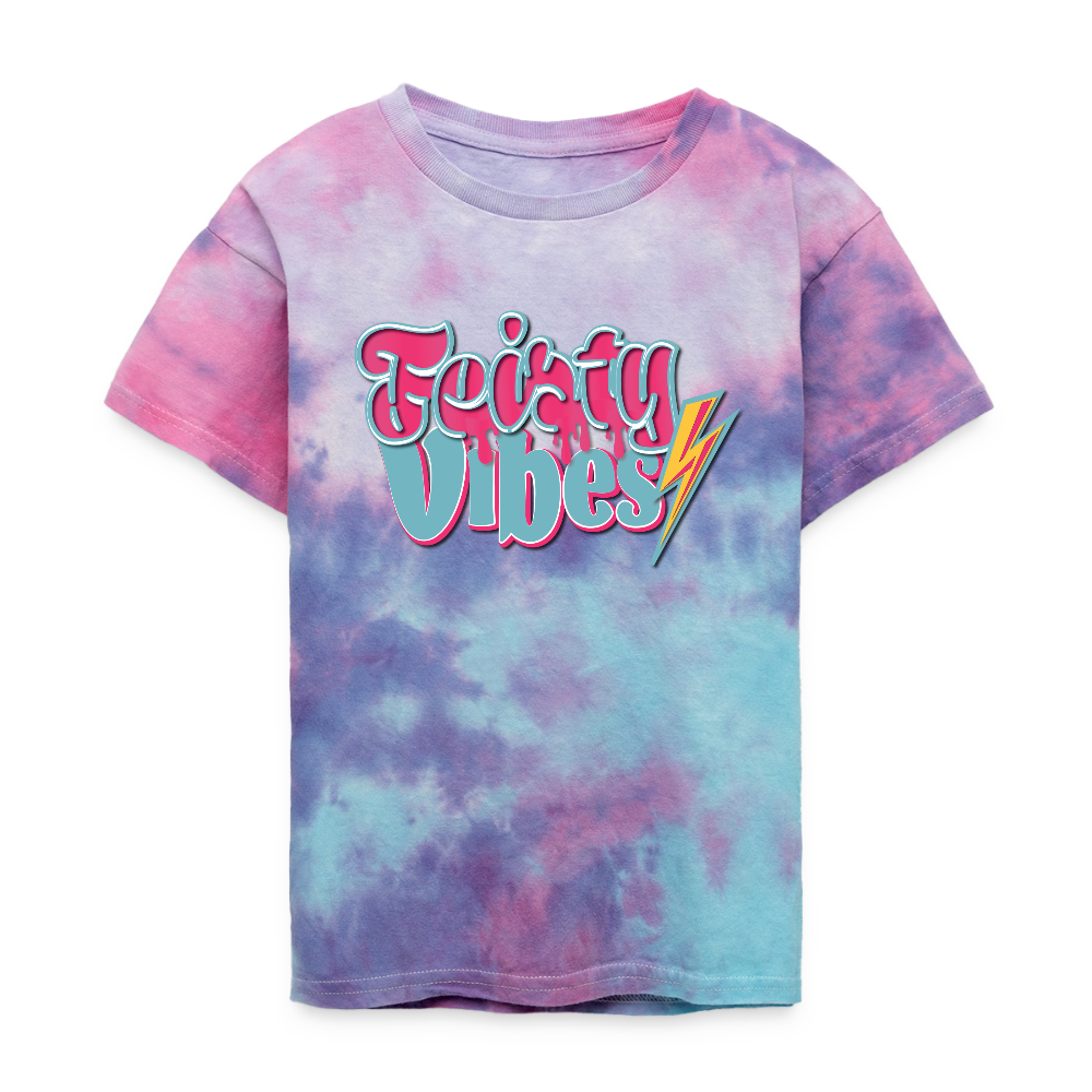 Kid's Feisty Vibes Cotton Candy T-Shirt - cotton candy