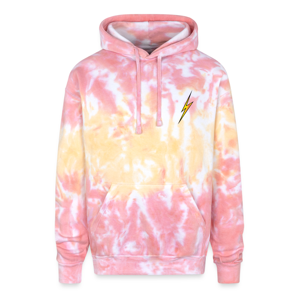 Feisty Vibes in the back Hoodie - funnel cake