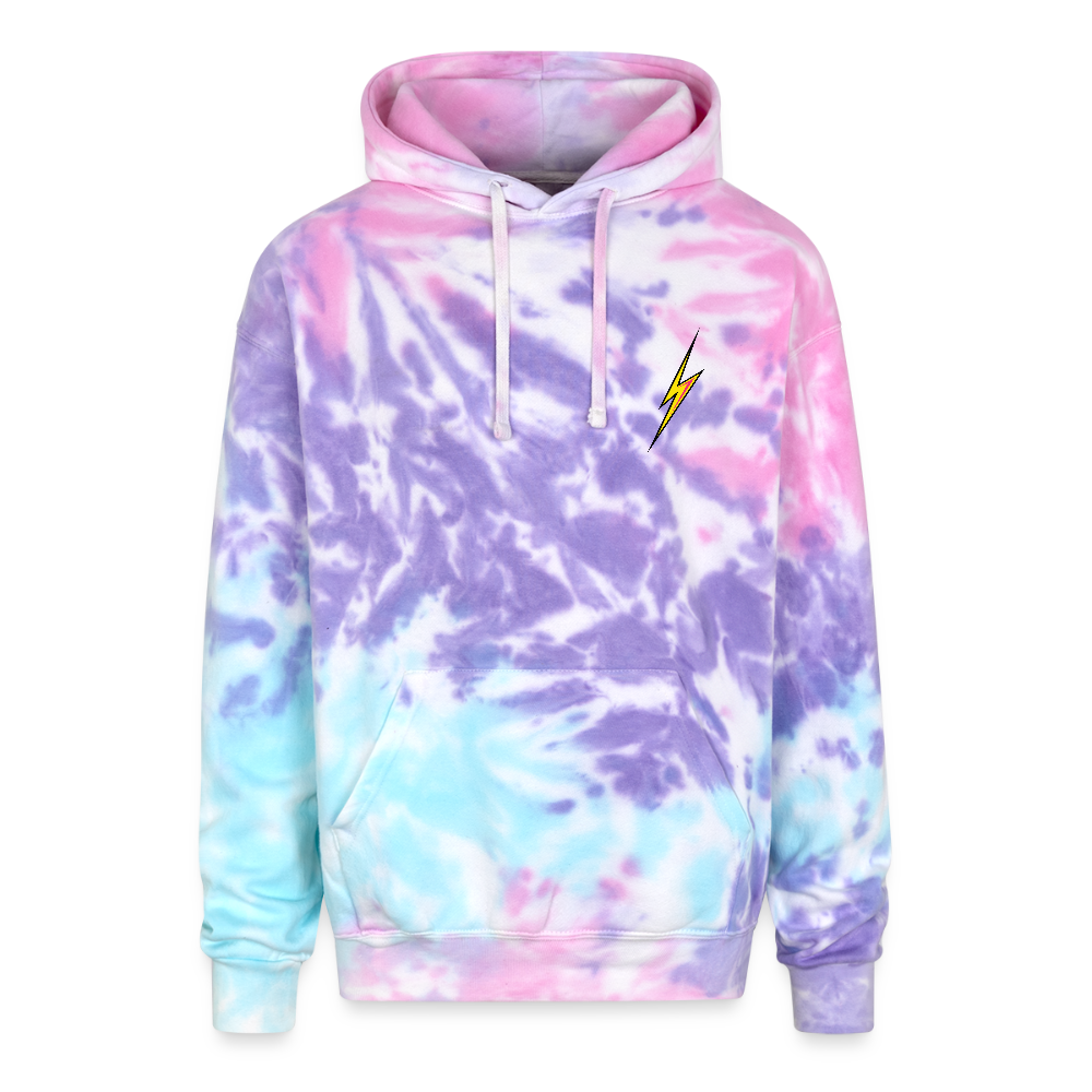 Feisty Vibes in the back Hoodie - cotton candy