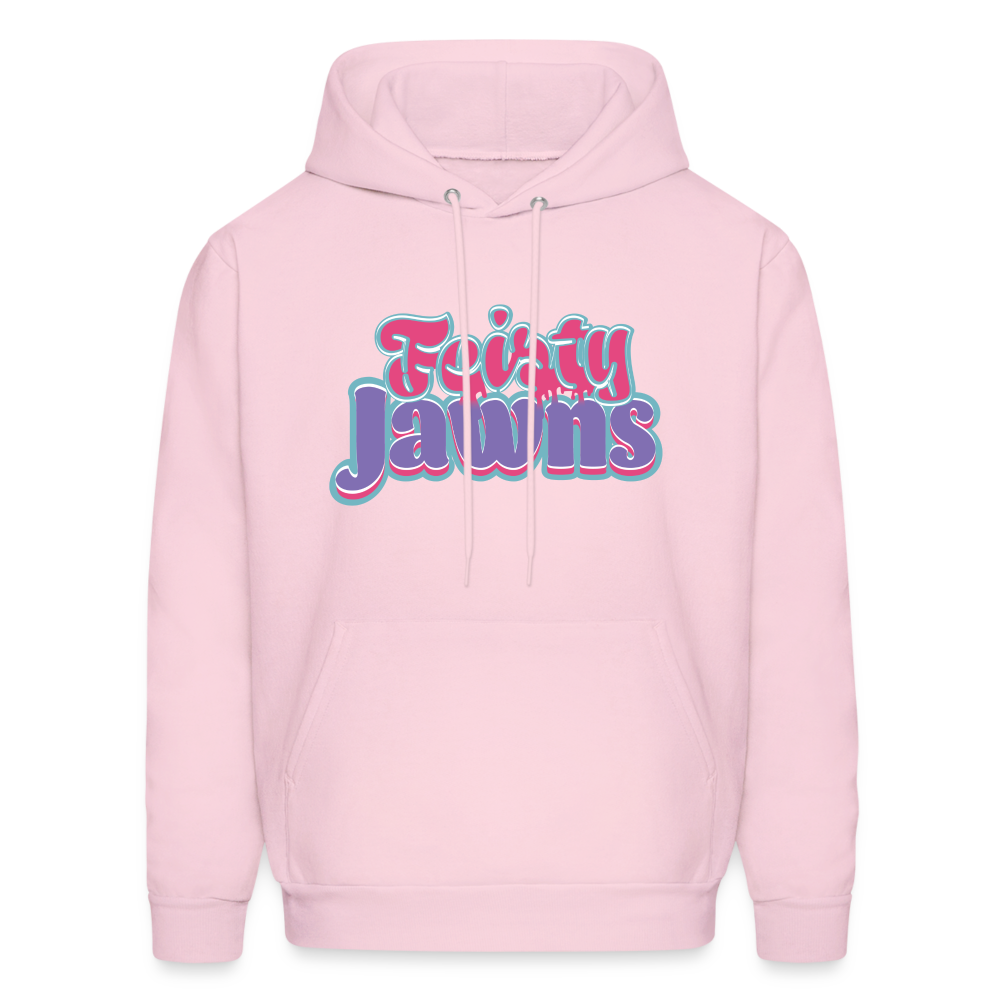 Feisty Jawns - pink & purple vibes Hoodie - pale pink