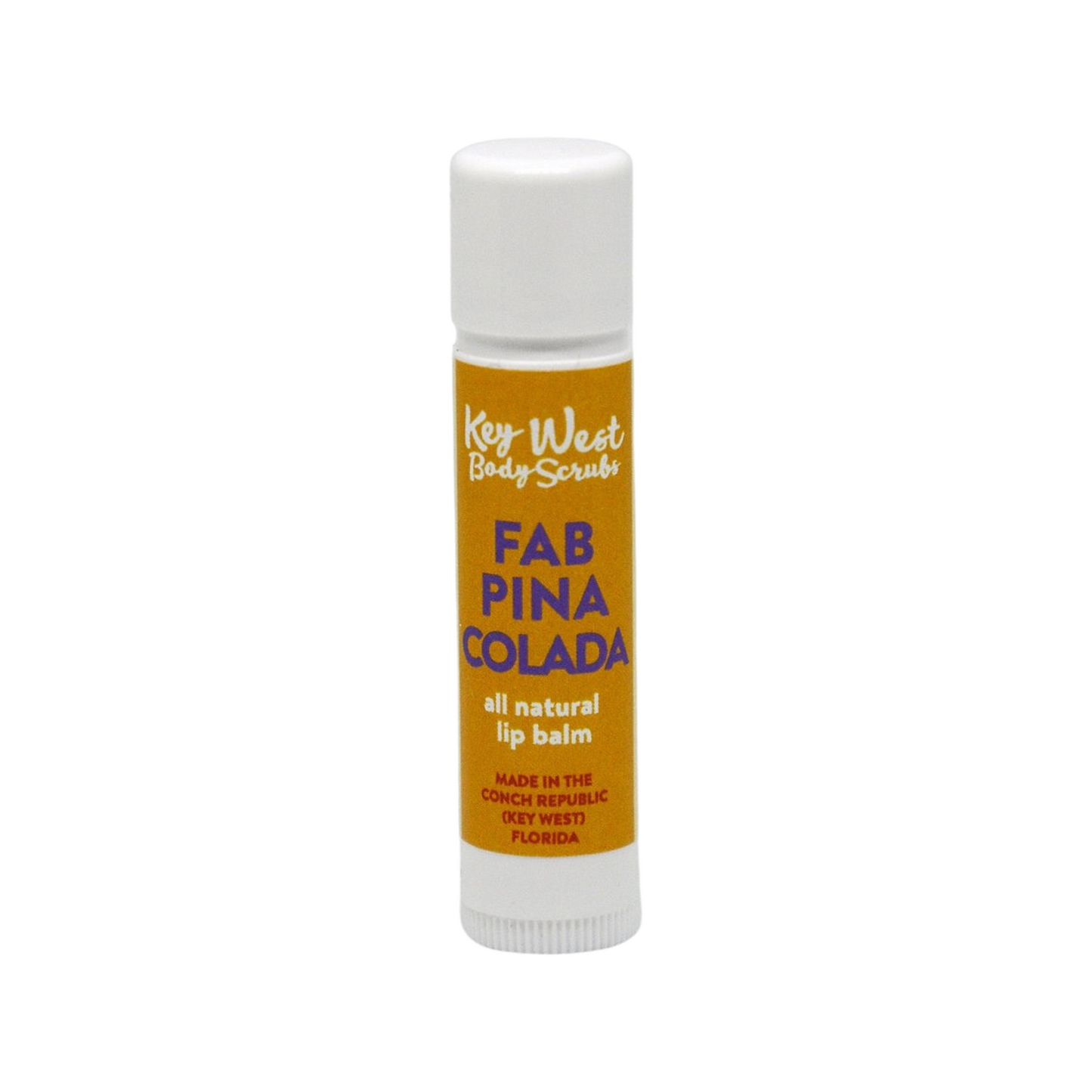 Fab Piña Colada Natural Lip Balm