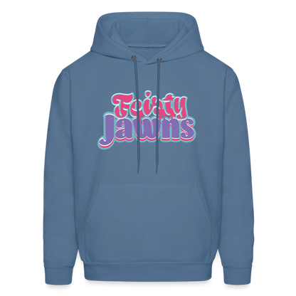 Feisty Jawns - pink & purple vibes Hoodie - denim blue