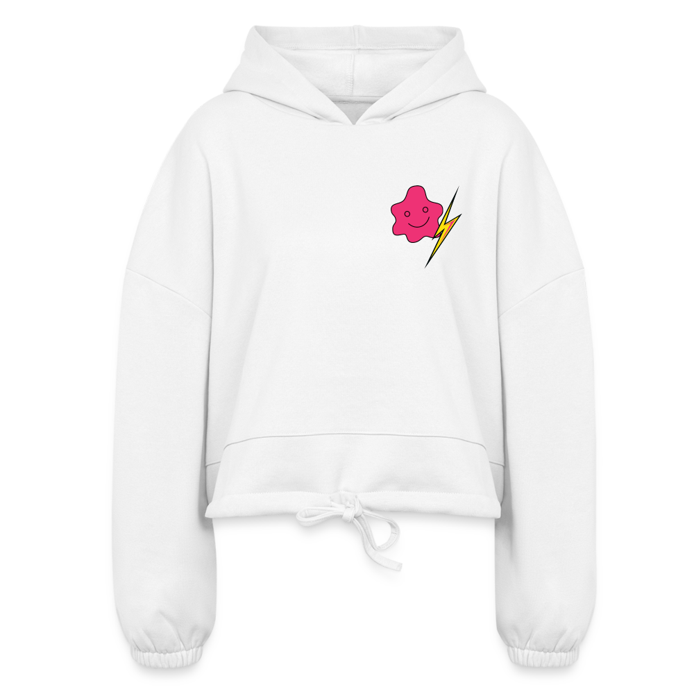 Pink Jawn Hoodies - white